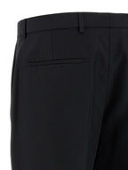 Black Polyester Dress Pants