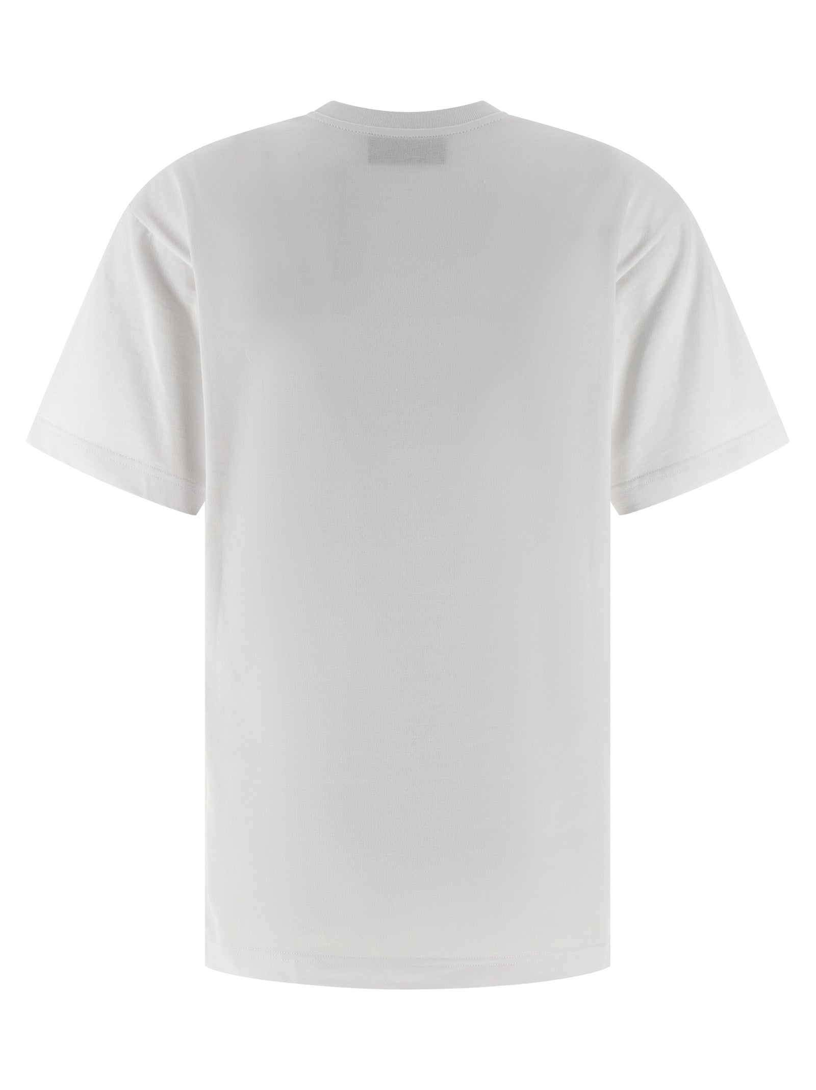 Weißes Baumwoll-T-Shirt