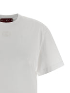 Weißes Baumwoll-T-Shirt