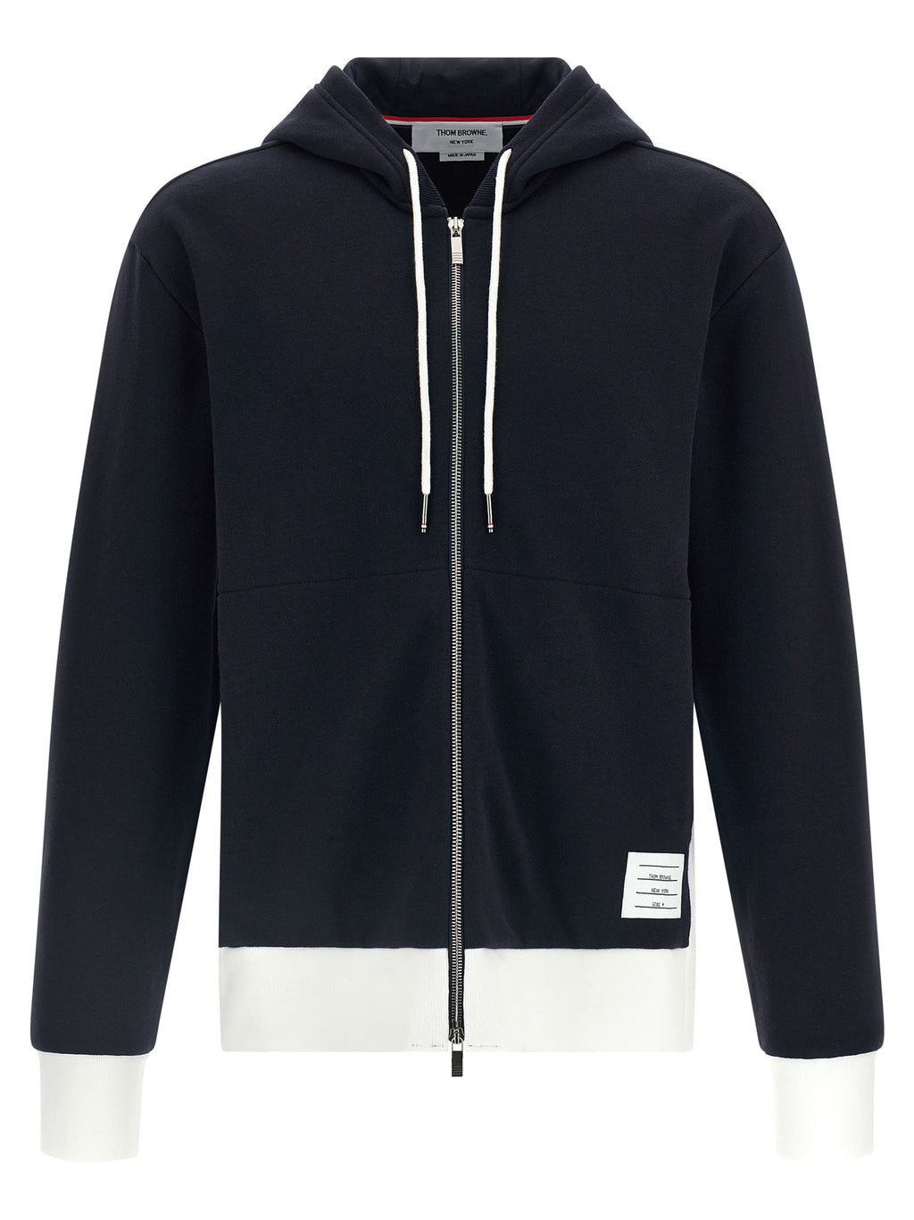 Blaues Baumwoll-Sweatshirt