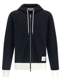 Blaues Baumwoll-Sweatshirt