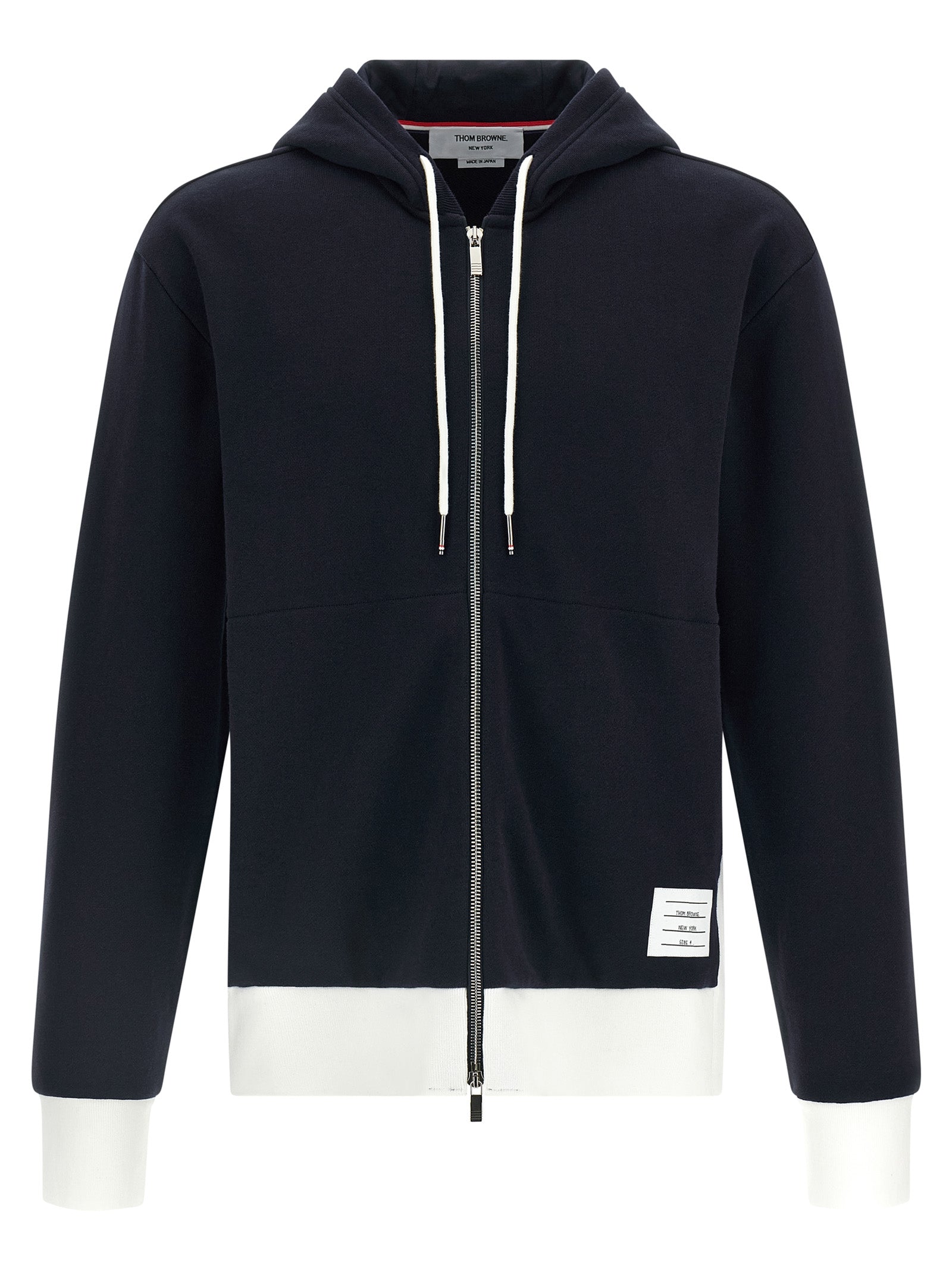 Blaues Baumwoll-Sweatshirt