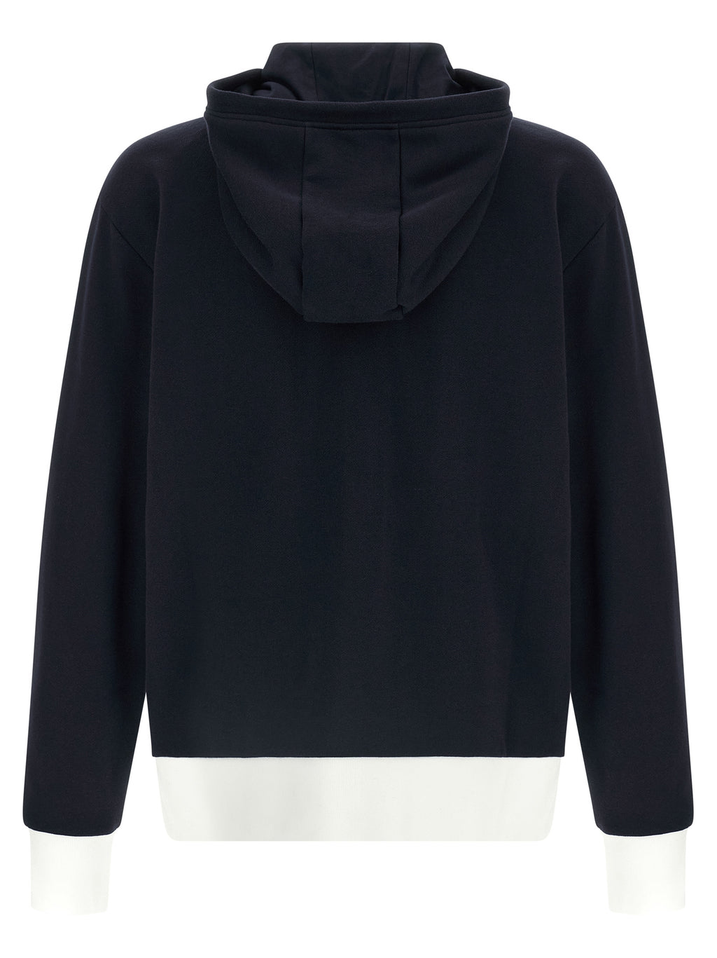 Blaues Baumwoll-Sweatshirt