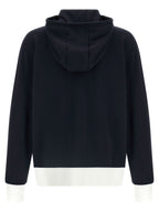 Blaues Baumwoll-Sweatshirt