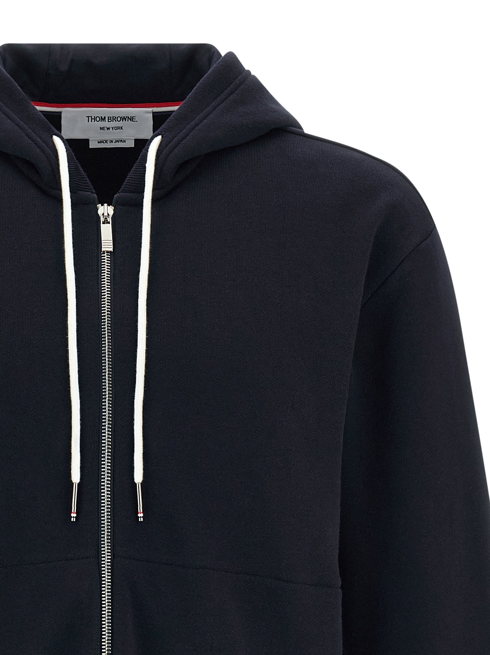 Blaues Baumwoll-Sweatshirt