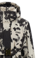 Fendi Multicolor Polyester Shell Jacket