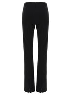 Sportmax Black Viscose Casual Pants