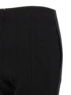 Sportmax Black Viscose Casual Pants