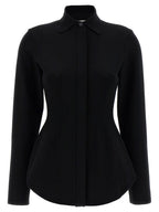 Sportmax Black Viscose Blouse