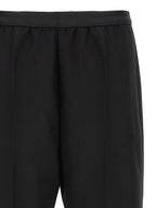 Maison Margiela Black Virgin Wool Casual Pants