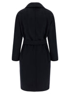Max Mara Blue Cashmere Coat