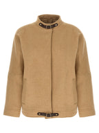 Max Mara Beige Cashmere Bomber