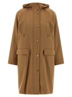 Max Mara Beige Polyamide Parka