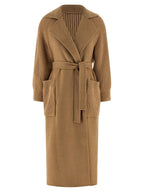 Max Mara Beige Wool Coat