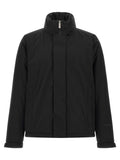 LAMINAR Black Polyamide Shell Jacket