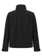 LAMINAR Black Polyamide Shell Jacket