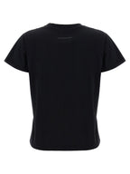 MM6 Maison Margiela Black Cotton T-Shirt