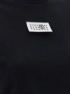 MM6 Maison Margiela Black Cotton T-Shirt