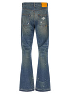 GALLERY DEPT. Blue Cotton Flared Jeans