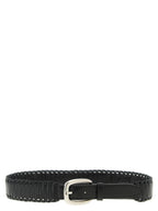 Golden Goose Black Cowhide Regular Belt