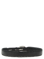 Golden Goose Black Cowhide Regular Belt