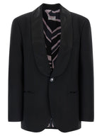 Emilio Pucci Black Virgin Wool Blazer
