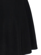 Valentino Garavani Black Viscose Short Dress