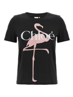 Chloé Black Cotton T-Shirt