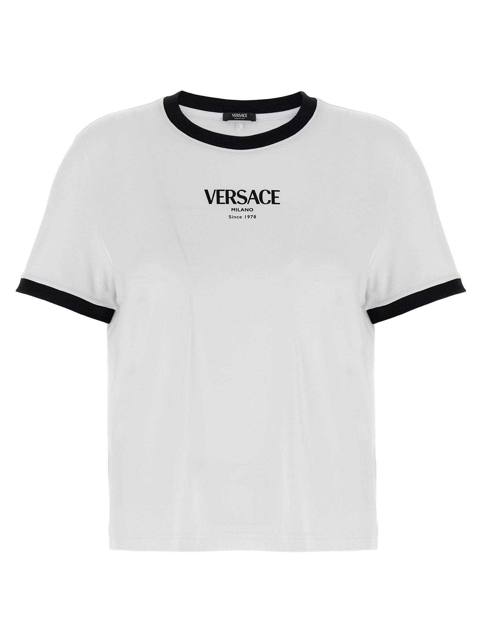 Bicolor Viscose T-Shirt