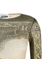Jean Paul Gaultier Multicolor Polyamide Long Sleeve T-Shirt