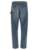 Blue Cotton Jeans Denim
