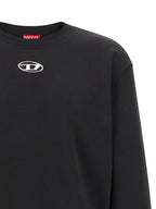 Diesel Black Cotton Sweatshirt