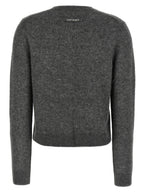 Tory Burch Gray Cashmere Cardigan