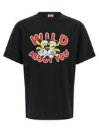 Kenzo Black Cotton T-Shirt