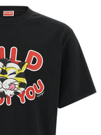 Kenzo Black Cotton T-Shirt