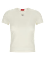 Diesel White Cotton T-Shirt