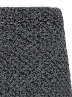 Fabiana Filippi Blue Cotton Midi Skirt