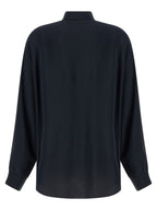 Fabiana Filippi Blue Acetate Blouse