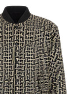 Balmain Black Polyamide Bomber