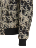 Balmain Black Polyamide Bomber