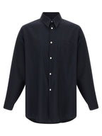 Marni Blue Virgin Wool Blouse