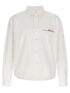 Marni White Cotton Blouse