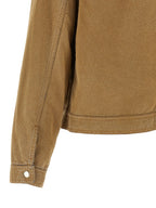 MM6 Maison Margiela Beige Cotton Denim Jacket
