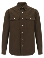 Rick Owens Brown Polyester Blouse