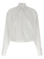 Ermanno Scervino White Cotton Blouse
