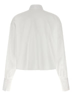 Ermanno Scervino White Cotton Blouse
