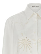 Ermanno Scervino White Cotton Blouse