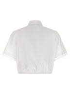 Ermanno Scervino White Cotton Blouse