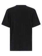 Brunello Cucinelli Black Cotton T-Shirt
