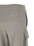 The Attico Gray Cotton Cargo Pants